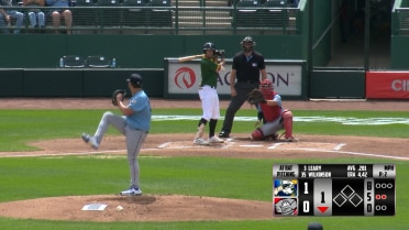 Matt Wilkinson strikes out seven