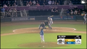 Will Simpson homers (19) on a fly ball to center field.