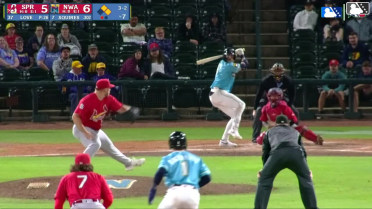 Austin Love In play, run(s) to Brett Squires