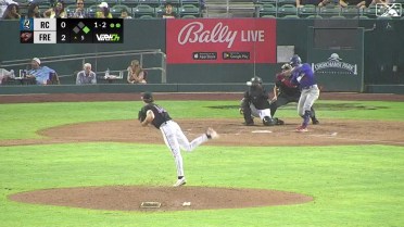 Rockies prospect Connor Staine's seventh strikeout