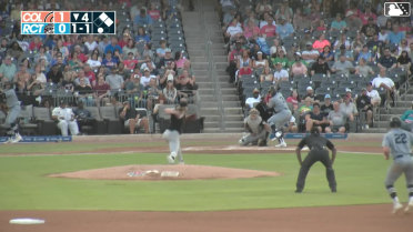 Kyren Paris grounds into a double play, shortstop Luke Waddell to second baseman Keshawn Ogans to first baseman David McCabe. Cole Fontenelle out at 2nd. Kyren Paris out at 1st.