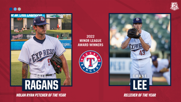 Round Rock Express LHP Cole Ragans, RHP Chase Lee Earn Texas Rangers Minor League Awards 