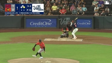 Cesar Perdomo In play, run(s) to Brayan Buelvas