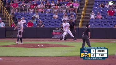 Alex Mooney's three-run homer