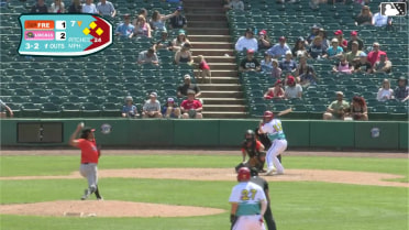 Luis Caicuto walks. Kodey Shojinaga scores. Joel Dragoo to 3rd. Tyler Pettorini to 2nd.