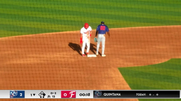 Luke Dickerson's career-high three stolen bases