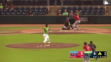 Blayne Enlow In play, run(s) to Andrew Pintar