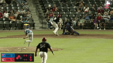 Yerlin Confidan out on a sacrifice fly to left fielder Andy Garriola. Cam Collier scores. Ruben Ibarra to 3rd.