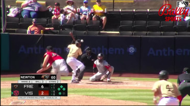 Kayson Cunningham singles on a line drive to center fielder Roldy Brito. José Mejía scores. Eliesbert Alejos to 3rd. Abdias De La Cruz to 2nd.