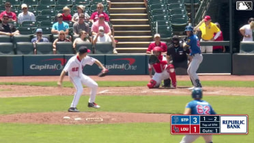 Ben Ross homers (3) on a fly ball to center field. Kyler Fedko scores.