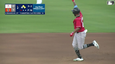 Yanquiel Fernández's 11th home run of the year