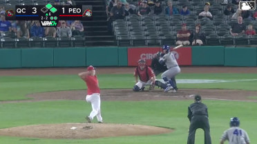 Hyungchan Um doubles (2) on a ground ball to right fielder José Suárez. Jose Cerice scores. Ben North scores.