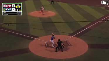Brandon Eike triples (2) on a line drive to center fielder Roldy Brito. Carlos Jimenez scores. Luke Stevenson scores.