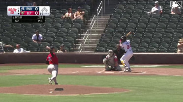 Samad Taylor homers (3) on a fly ball to right center field.