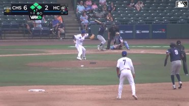 J.D. Gonzalez singles on a line drive to left fielder Luis De La Cruz. Brody Donay scores. Nicandro Aybar scores. Tom Poole to 3rd. J.D. Gonzalez to 2nd. Fielding error by left fielder Luis De La Cruz.