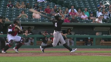 Ronan Kopp strikes out his seventh batter of the game