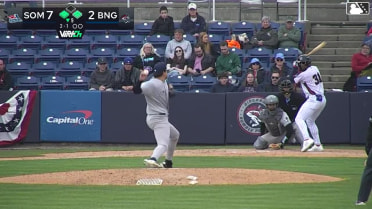 Jose Ramos homers (2) on a fly ball to center field. Chris Suero scores. Eli Serrano III scores.