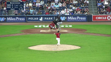 Marco Luciano homers (11) on a line drive to left center field.