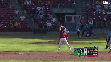 Jacob Jenkins-Cowart lines into an unassisted double play, shortstop Jose Salas. Colby Shade out at 2nd.