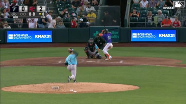 Buddy Kennedy homers (6) on a fly ball to left field.
