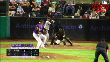 Cameron Nelson picked off and caught stealing 3rd base, catcher Ivan Luciano to shortstop Kayson Cunningham to third baseman Eliesbert Alejos.