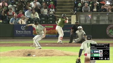 Creed Willems homers (7) on a fly ball to center field.