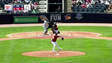 Cooper Ingle's leadoff home run (9)