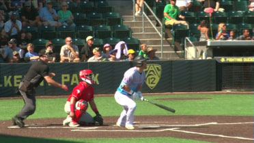 Jared Dupere hits two home runs for Eugene Emeralds