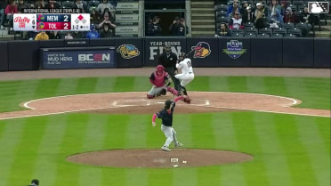 Corey Julks singles on a ground ball to right fielder Matt Koperniak. Gage Workman scores.