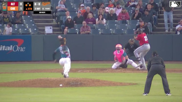 Callan Moss homers (2) on a line drive to left field. Lonnie White Jr. scores. Duce Gourson scores.