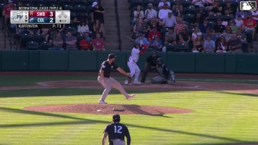 Bo Naylor homers (3) on a fly ball to left center field.