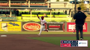 Héctor Rodríguez's solo home run