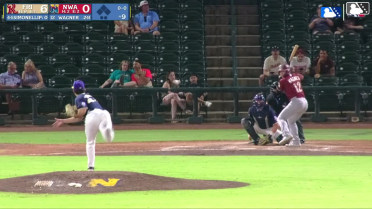 Max Wagner homers (19) on a fly ball to left center field.