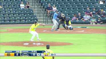 Michael Lombardi In play, run(s) to Cooper Flemming