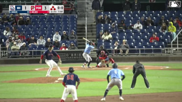 Jorge Burgos grounds out, second baseman Max Ferguson to first baseman Ronald Rosario. Aaron Parker scores. Jay Harry to 3rd. Nick Goodwin to 2nd.