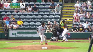 Javier Rivas singles on a line drive to center fielder Douglas Hodo III. Titus Dumitru scores. Callan Moss to 3rd.