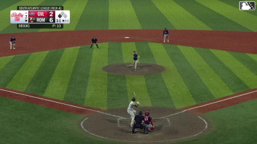 Cody Miller singles on a ground ball to left fielder Yophery Rodriguez. Eric Hartman scores.