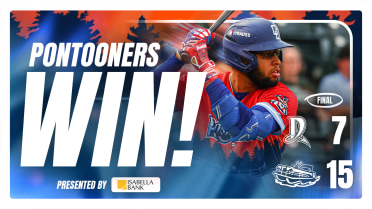 Pontooners Power Five Home Runs in 15-7 Win