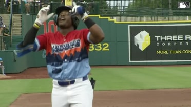 Zyhir Hope's solo home run