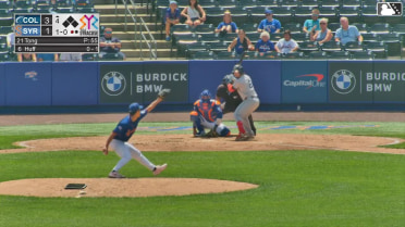 Kody Huff homers (17) on a fly ball to right center field.