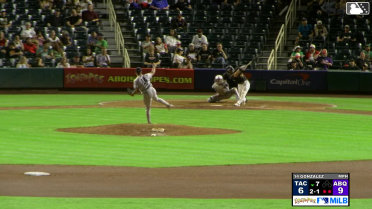 Braxton Fulford homers (7) on a fly ball to left field.
