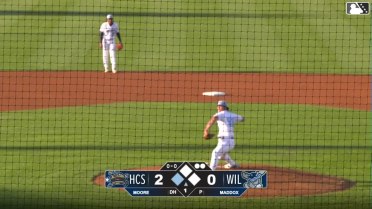 Gleider Figuereo homers (2) on a fly ball to right field.