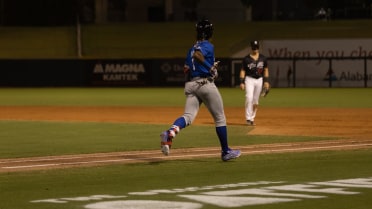 Made, Burke Blast Shuckers to 9-4 Win over Barons in Opener
