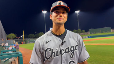 Braden Montgomery on his first Fall League game