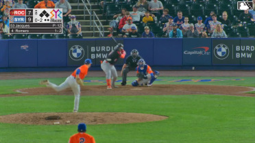 Maxwell Romero Jr. homers (9) on a fly ball to right field.