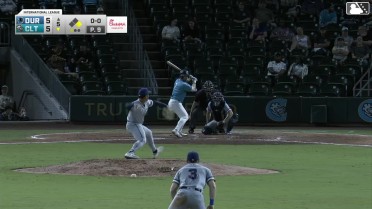 Riley Unroe homers (7) on a fly ball to right field. Andy Weber scores.