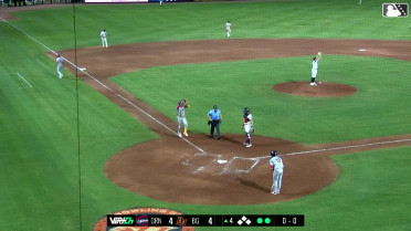 Miguel Bleis' solo home run