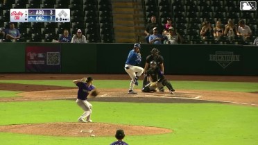 James Tibbs III homers (24) on a fly ball to left field. Ryan Ward scores.