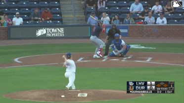 Caleb Ricketts doubles (1) on a fly ball to left fielder Justyn-Henry Malloy. Felix Reyes scores. Carter Kieboom out at 3rd on the throw, left fielder Justyn-Henry Malloy to third baseman Carlos Colmenarez.