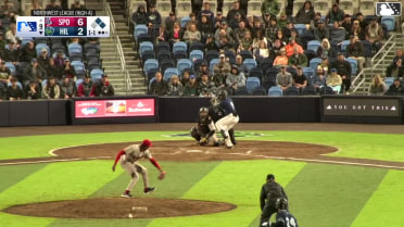 Modeifi Marte singles on a ground ball to center fielder Caleb Hobson. Yerald Nin scores. Brady Counsell to 2nd.